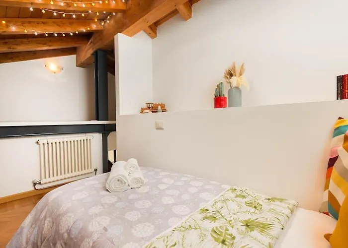 Borgo Palazzo - Vista Citta Alta E Terrazza Lägenhet *